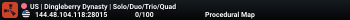 US | Dingleberry Dynasty | Solo/Duo/Trio/Quad
