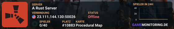 A Rust Server