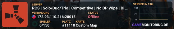 RCS | Solo/Duo/Trio | Competitive | No BP Wipe | Biweekly