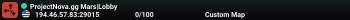 ProjectNova.gg Mars|Lobby