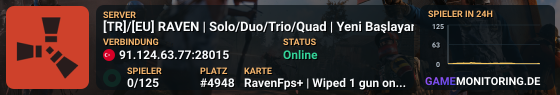 [TR]/[EU] RAVEN | Solo/Duo/Trio/Quad | Yeni Başlayan