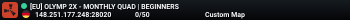 [EU] OLYMP 2X - MONTHLY QUAD | BEGINNERS