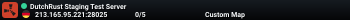 DutchRust Staging Test Server