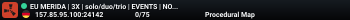 EU MERIDA | 3X | solo/duo/trio | EVENTS | NO BP WIPE | MONTHLY