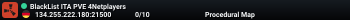 BlackList ITA PVE 4Netplayers
