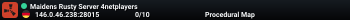 Maidens Rusty Server 4netplayers