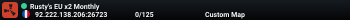 Rusty's EU 2X Monthly Vanilla+