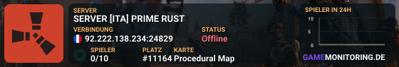 SERVER [ITA] PRIME RUST
