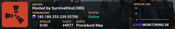 Hosted by SurvivalHost.ORG