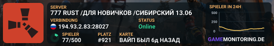 777 RUST /ДЛЯ НОВИЧКОВ /СИБИРСКИЙ 04.06
