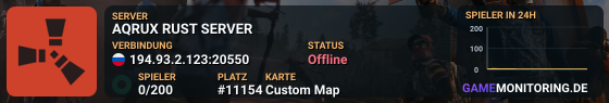 AQRUX RUST TEST SERVER