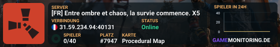 [FR] Entre ombre et chaos, la survie commence. X5