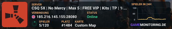 CSQ 10X | No Mercy | Trio | FREE VIP | Kits | TP | Loot+ | 2/6