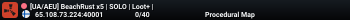 [UA/AEU] BeachRust x5 | SOLO | Loot+ |