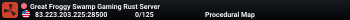Great Froggy Swamp Gaming Rust Server