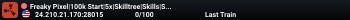 Freaky Pixel|100k Start|5x|Skilltree|Skills|Shop|Raidable Bases