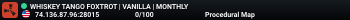 WHISKEY TANGO FOXTROT | VANILLA | MONTHLY