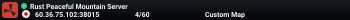 Rust Peaceful Mountain Server