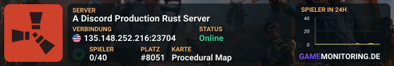 A Discord Production Rust Server