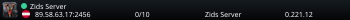 Zids Server