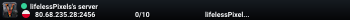lifelessPixels's server