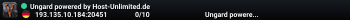 Ungard powered by Host-Unlimited.de