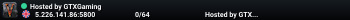 Hosted by GTXGaming