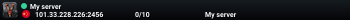 My server