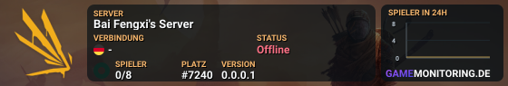 Bai Fengxi's Server