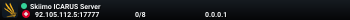 Skiimo ICARUS Server
