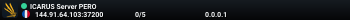 ICARUS Server PERO
