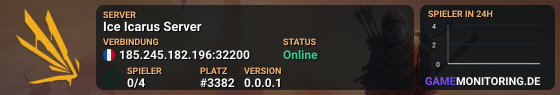 Ice Icarus Server
