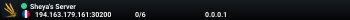 Sheya's Server