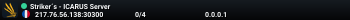 Striker´s - ICARUS Server