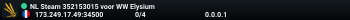 NL Steam 352153015 voor WW Elysium