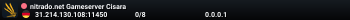 nitrado.net Gameserver Cisara