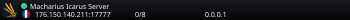 Macharius Icarus Server