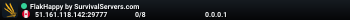 FlakHappy by SurvivalServers.com