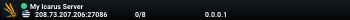 My Icarus Server