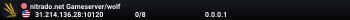 nitrado.net Gameserver/wolf