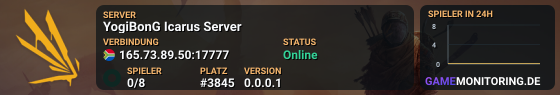 YogiBonG Icarus Server