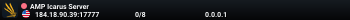 AMP Icarus Server