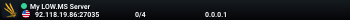 My LOW.MS Server