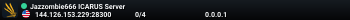 Jazzombie666 ICARUS Server