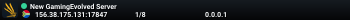 New GamingEvolved Server