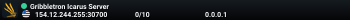 Gribbletron Icarus Server