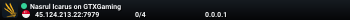 Nasrul Icarus on GTXGaming