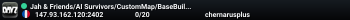 Jah & Friends/AI Survivors/CustomMap/BaseBuilding/Trader/Missio