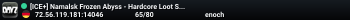 [ICE+] Namalsk Frozen Abyss - Hardcore Loot Survival X20 Loot Tr