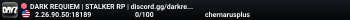 DARK REQUIEM | STALKER RP | discord.gg/darkrequiem